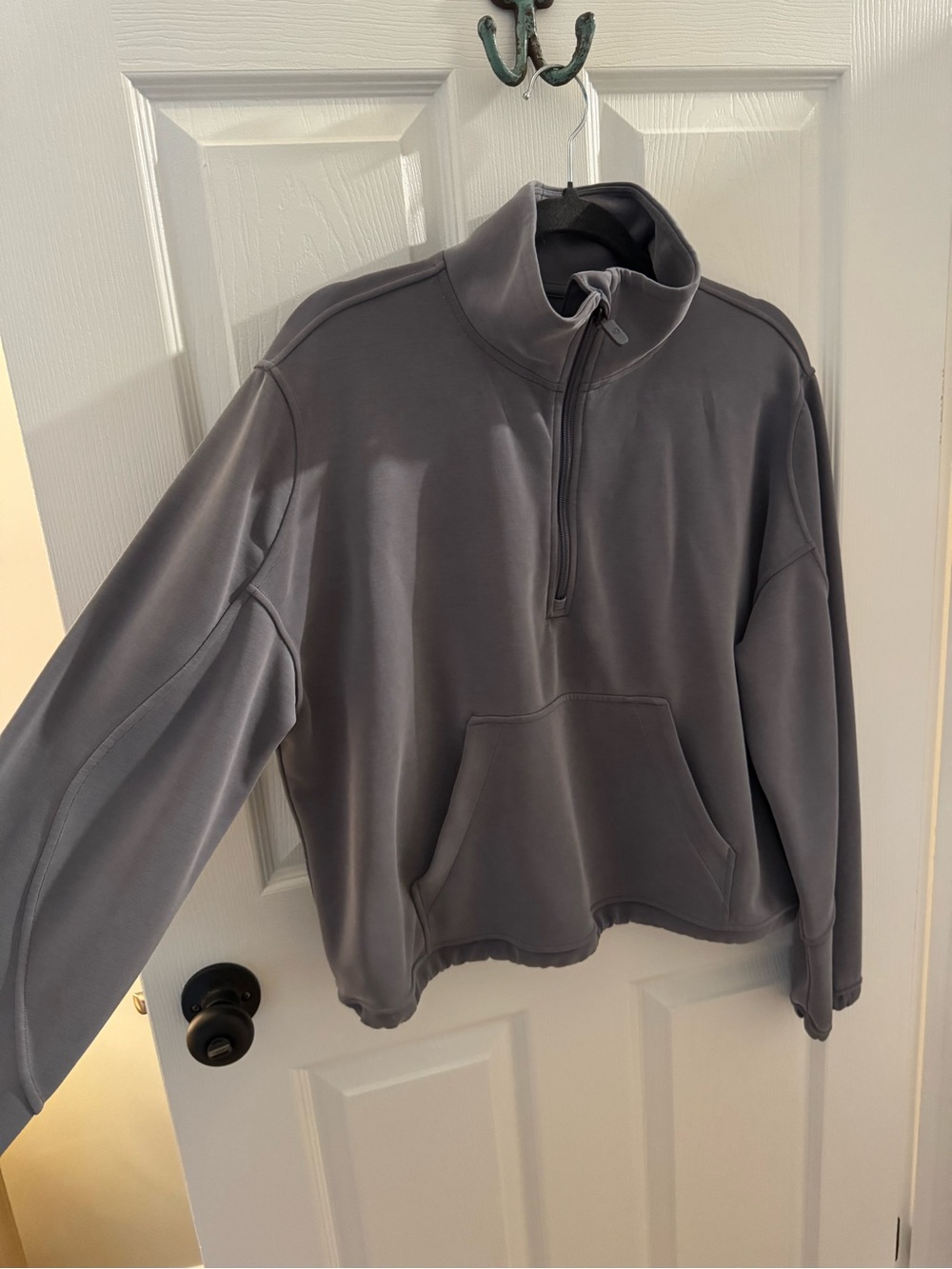 lululemon athletica Women's Half-Zip Pullover - Charcoal Gray
